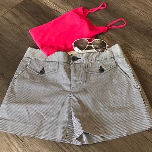 Club Monaco striped shorts